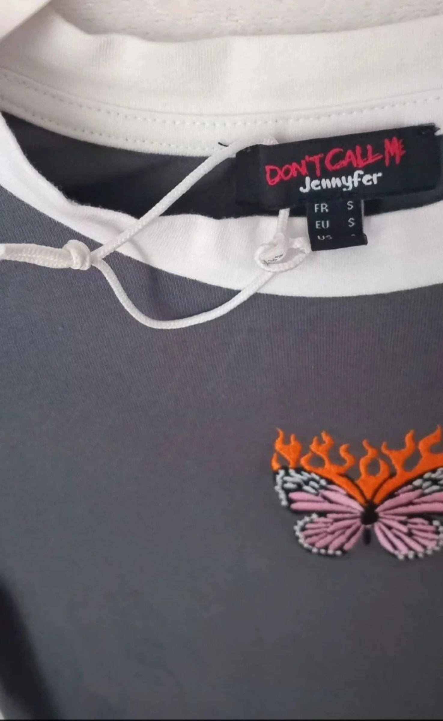 Top assimétrico Flame Butterfly •Novo Collector•T S – photo 8